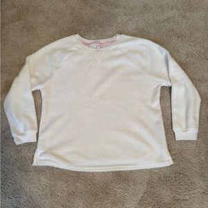 Joyspun Cozy White Sweatshirt